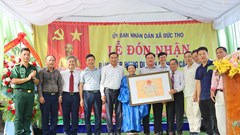 Hà Tĩnh: Nhà thờ Phạm Huy đón nhận Bằng xếp hạng Di tích lịch sử cấp tỉnh