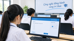 Những tình huống học sinh cần biết khi kiểm tra học kỳ trên máy tính