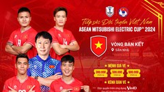 Vé trận đấu bán kết Việt Nam–Singapore chỉ từ 300.000 đồng