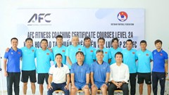 Hai khóa học HLV thể lực của AFC diễn ra tại Bà Rịa (TP Hồ Chí Minh) trong tháng 8