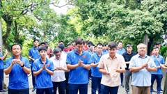 Đội tuyển U23 Việt Nam dâng hương tưởng niệm Vua Hùng