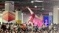 Xiếc Việt khẳng định sức hút tại Triển lãm Thành tựu đất nước