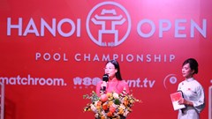 Lễ khai mạc Giải vô địch pool 9 bóng Hà Nội mở rộng 2025 
