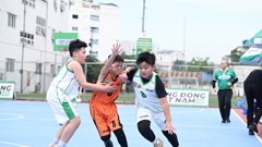 32 đội tham gia tranh tài tại vòng chung kết Giải Bóng rổ học sinh tiểu học Hà Nội 