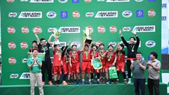 Bế mạc Giải Bóng rổ học sinh tiểu học Hà Nội