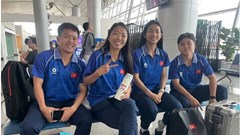 Đội tuyển nữ Việt Nam lên đường sang Thái Lan tham dự SEA Games 33