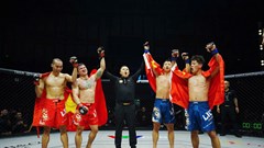 Tam đấu rực lửa, võ sĩ Việt Nam toàn thắng