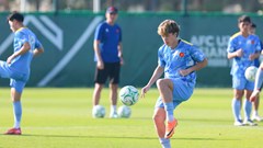 Đội tuyển U23 Việt Nam sẵn sàng cho trận Tứ kết trước đội U23 UAE