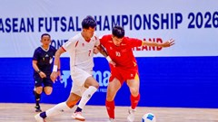 Futsal Việt Nam thắng đậm Myanmar ngày ra quân