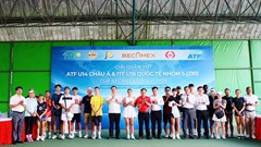 Hơn 100 tay vợt tranh tài tại Giải quần vợt ITF U18 - J30 Cúp Becamex Group 2026