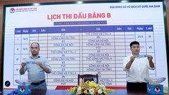 Bốc thăm Vòng loại Giải bóng đá vô địch U17 quốc gia 2026