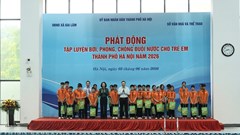 Hà Nội phát động chương trình tập luyện bơi và phòng, chống đuối nước cho trẻ em năm 2026