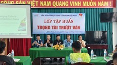 Chuẩn hóa đội ngũ trọng tài trượt ván quốc gia hướng tới Đại hội Thể thao toàn quốc lần thứ X