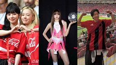 Dàn sao K-pop Lisa, Karina, Winter, Seunghoon “đổ bộ” ngày hội bóng đá lớn nhất hành tinh