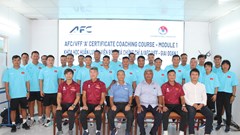 Khai mạc khóa học Huấn luyện viên chứng chỉ 'A' AFC/VFF giai đoạn 1