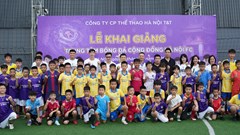 Bầu Hiển mở sân chơi bóng đá cộng đồng cho trẻ em Thủ đô
