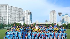 LĐBĐ Việt Nam động viên tuyển nữ Việt Nam hướng tới ASIAD 2026