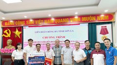 LĐBĐ Việt Nam hỗ trợ Sơn La phát triển bóng đá địa phương