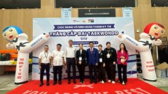 Gần 700 võ sinh tranh tài tại Kỳ thi thăng cấp đai Taekwondo