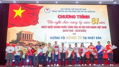 Tiếp lửa cho Đoàn Thể thao Việt Nam trước thềm ASIAD 20