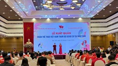 Phó Thủ tướng Phạm Thị Thanh Trà dự Lễ xuất quân Đoàn Thể thao Việt Nam dự Asian Games 20