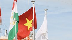 Quốc kỳ Việt Nam tung bay tại ASIAD 20