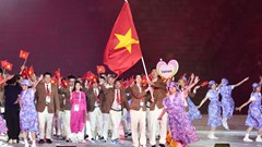 Từ sân Mizuho, châu Á hòa chung một nhịp đập trong đêm khai mạc ASIAD 20