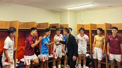 Chủ tịch LĐBĐ Việt Nam Trần Quốc Tuấn tiếp sức ĐT nữ và U23 Việt Nam trước tứ kết ASIAD 2026