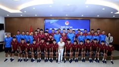 U17 Việt Nam trang bị kiến thức dinh dưỡng thể thao, phòng tránh chấn thương