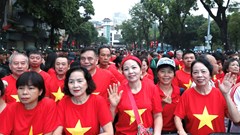 Người dân Thủ đô náo nức tham gia Lễ phát động toàn dân tập luyện thể thao vì một Việt Nam khoẻ mạnh