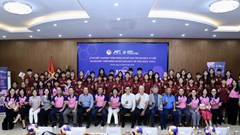 LĐBĐ Việt Nam mở rộng cơ hội chơi bóng cho trẻ em gái từ 6-9 tuổi