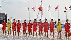 Tuyển bóng đá bãi biển Việt Nam chuẩn bị tranh tài tại giải châu Á 2026