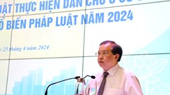 Hội nghị tập huấn, quán triệt Luật thực hiện dân chủ ở cơ sở và tuyên truyền, phổ biến pháp luật năm 2024 