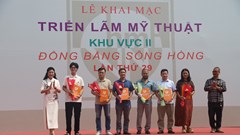 Triển lãm Mỹ thuật khu vực II Đồng bằng sông Hồng lần thứ 29 
