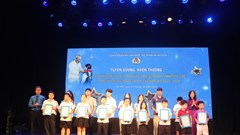 Công đoàn Bộ VHTTDL trao thưởng 167 học sinh đạt thành tích xuất sắc