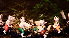 Sáng tạo mới qua vở rối “Hoàng đế cờ lau"