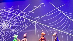 Dựng thành công “Dế mèn phiêu lưu ký” trên sân khấu múa rối