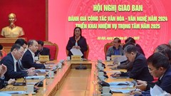 Nhiều điểm sáng về công tác văn hóa, văn nghệ