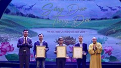 Trao giải Cuộc vận động sáng tác nghệ thuật Phật giáo 