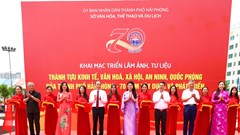 Triển lãm thành tựu 70 năm xây dựng và phát triển Hải Phòng