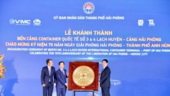 Chủ tịch nước dự Lễ khánh thành bến cảng số 3, 4 tại Cảng Lạch Huyện, Hải Phòng