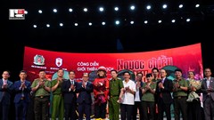 Nhà hát Kịch Việt Nam biểu diễn tri ân lực lượng cảnh sát phòng cháy, chữa cháy