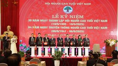 Hội Người cao tuổi Việt Nam kỷ niệm 30 năm thành lập và đón nhận Huân chương Lao động hạng Nhất