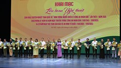 Khai mạc Liên hoan Nghệ thuật sân khấu chuyên nghiệp toàn quốc về “Hình tượng người chiến sĩ công an nhân dân“