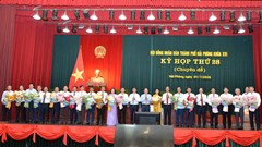  HĐND thành phố Hải Phòng khóa XVI, nhiệm kỳ 2021-2026 tổ chức kỳ họp thứ 28 