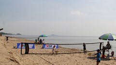 Giải Quần vợt bãi biển Vô địch Quốc gia Cúp VTV8 2024 diễn ra tại Sầm Sơn