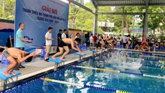 Hơn 1000 người tham gia Ngày Olympic trẻ em và phát động toàn dân tập luyện môn bơi phòng, chống đuối nước