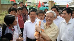 Xúc động hình ảnh Tổng Bí thư Nguyễn Phú Trọng với đồng bào huyện vùng cao Mường Lát, Thanh Hoá