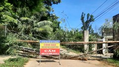 Thanh Hoá công bố tình huống khẩn cấp sạt lở, sụt lún đồi đất 