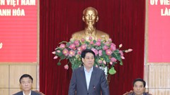 Chủ tịch nước Lương Cường làm việc với Ban Thường vụ Tỉnh uỷ Thanh Hoá